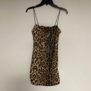 Forever 21 Leopard Print Mini dress, Junior S